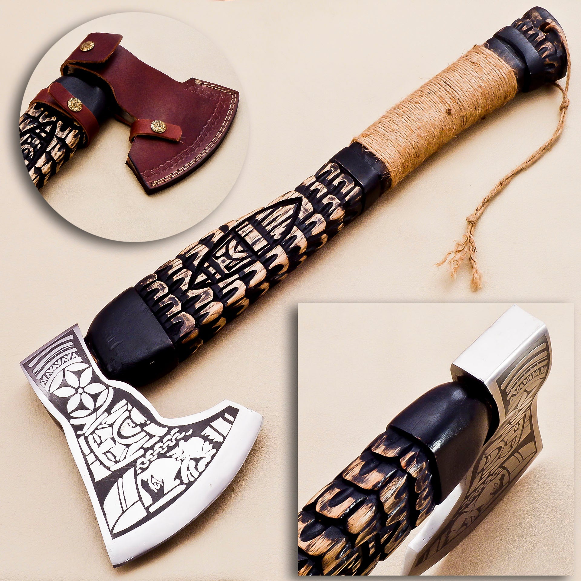 custom handmade tomahawk axe