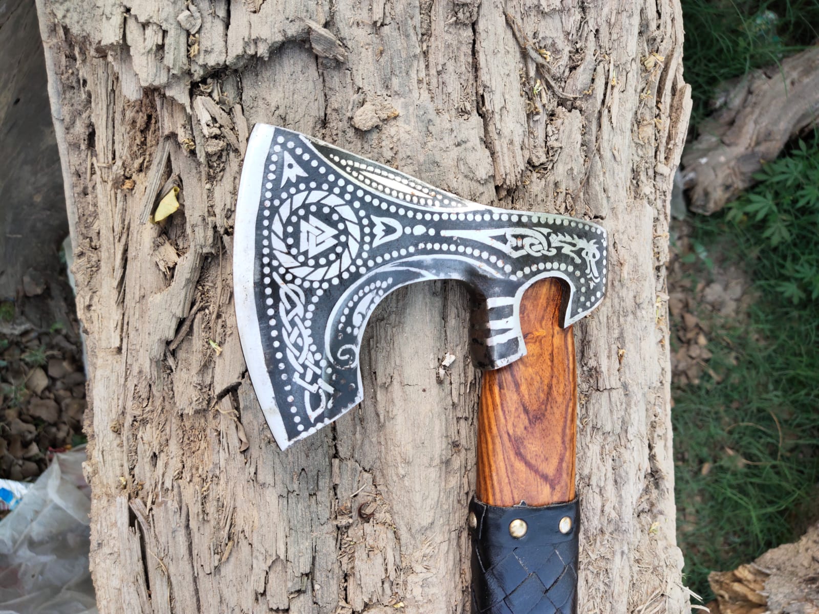 custom handmade axe