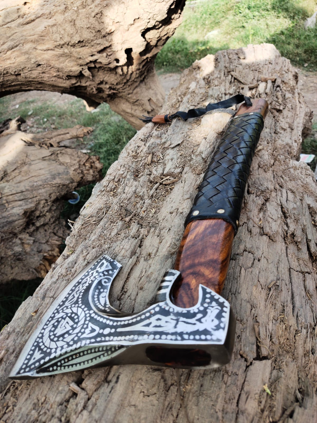 custom handmade axe
