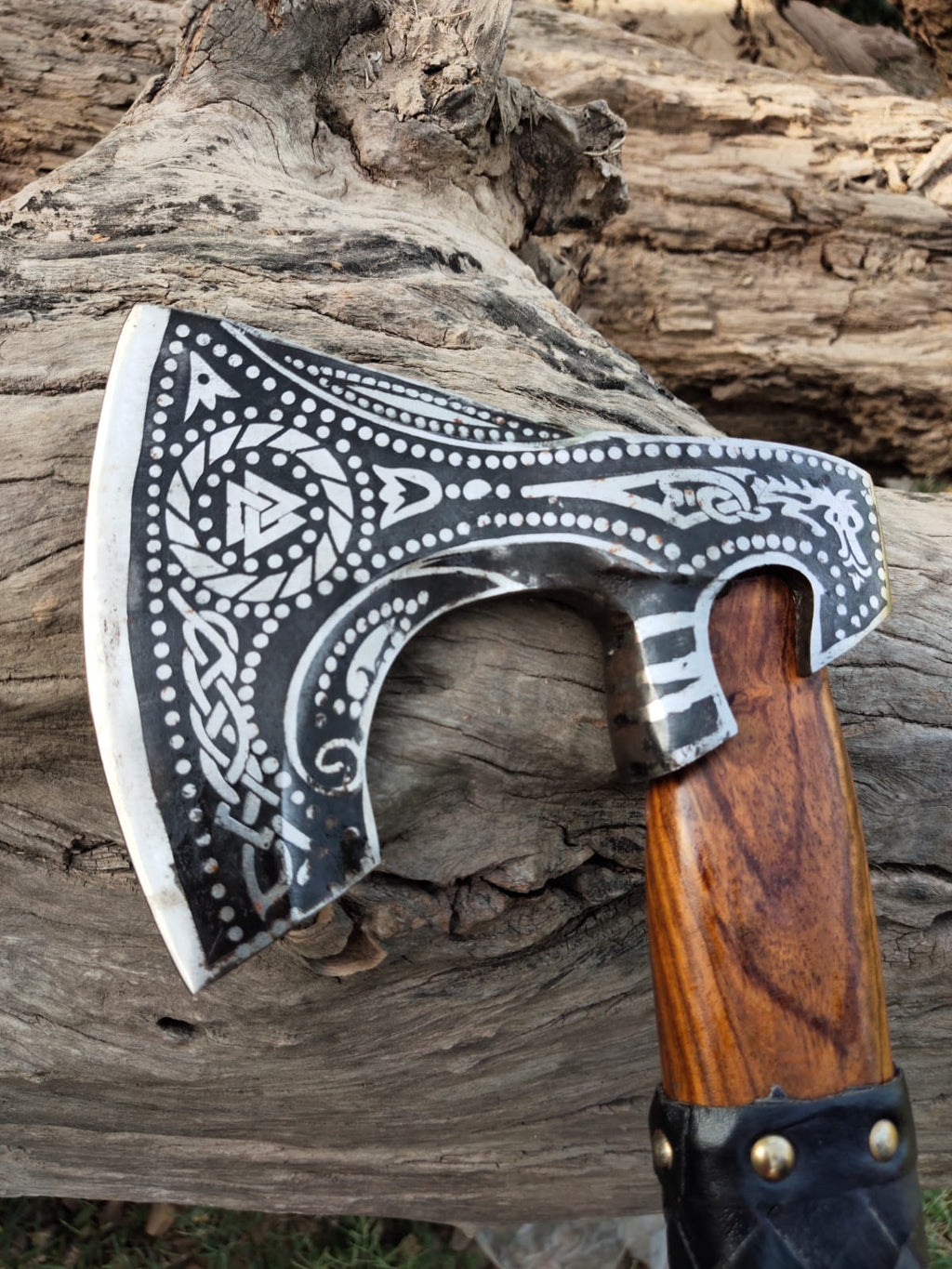 custom handmade axe