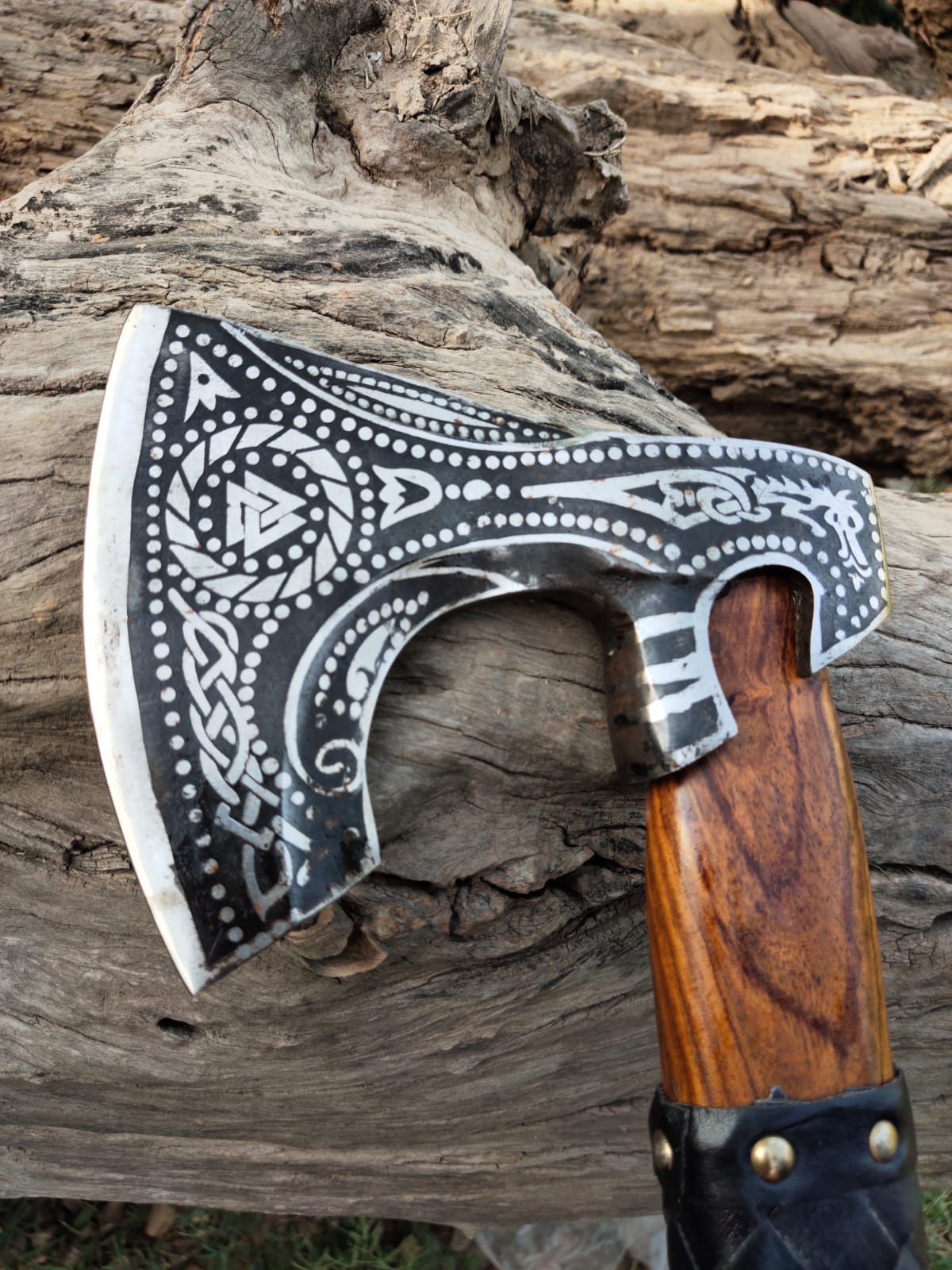 custom handmade axe